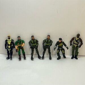 military action figures the corps elite series lanard 4 inch mixed lot